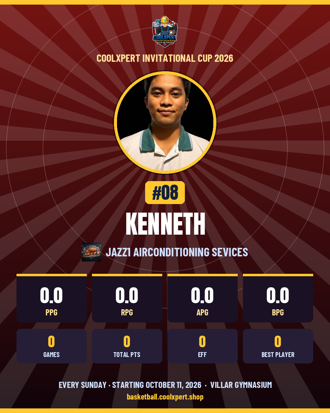 Stat card ni KENNETH
